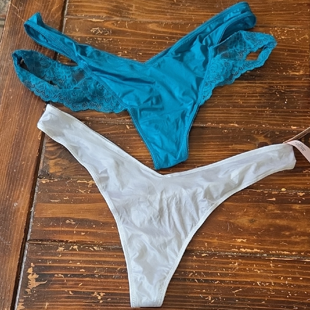 Victoria's Secret    BOTH PAIR. Very Sexy High-Leg Thong -